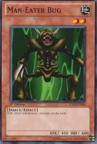 Man-Eater Bug 5DS3-EN006 Yu-Gi-Oh card from Starter Deck: Duelist Toolbox
