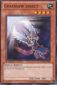 Chainsaw Insect 5DS3-EN008 Yu-Gi-Oh card from Starter Deck: Duelist Toolbox