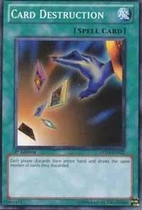 Card Destruction 5DS3-EN021 Yu-Gi-Oh card from Starter Deck: Duelist Toolbox