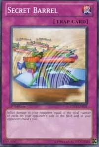 Secret Barrel 5DS3-EN034 Yu-Gi-Oh card from Starter Deck: Duelist Toolbox
