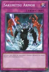 Sakuretsu Armor 5DS3-EN035 Yu-Gi-Oh card from Starter Deck: Duelist Toolbox