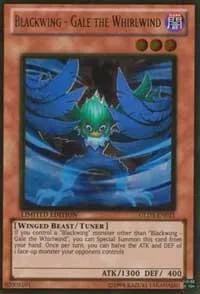 Blackwing - Gale the Whirlwind GLD3-EN021 Yu-Gi-Oh card from Gold Series 3
