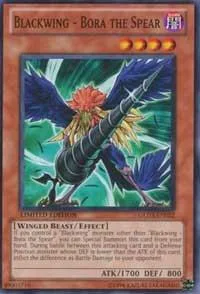 Blackwing - Bora the Spear GLD3-EN022 Yu-Gi-Oh card from Gold Series 3