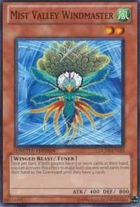 Mist Valley Windmaster GLD3-EN033 Yu-Gi-Oh card from Gold Series 3