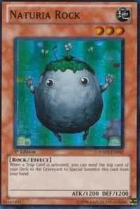 Naturia Rock HA02-EN002 Yu-Gi-Oh card from Hidden Arsenal 2