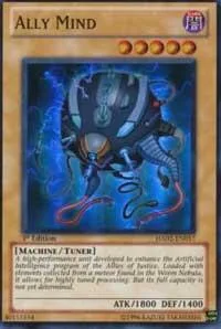 Ally Mind HA02-EN017 1st Edition Yu-Gi-Oh card from Hidden Arsenal 2