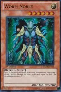 Worm Noble HA02-EN025 Unlimited Yu-Gi-Oh card from Hidden Arsenal 2