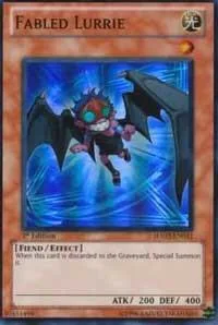 Fabled Lurrie HA02-EN031 1st Edition Yu-Gi-Oh card from Hidden Arsenal 2