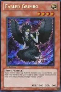 Fabled Grimro HA02-EN032 1st Edition Yu-Gi-Oh card from Hidden Arsenal 2