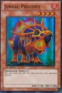Jurrac Protops HA02-EN035 Unlimited Yu-Gi-Oh card from Hidden Arsenal 2