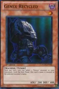Genex Recycled HA02-EN044 1st Edition Yu-Gi-Oh card from Hidden Arsenal 2