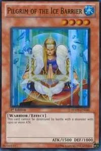 Pilgrim of the Ice Barrier HA02-EN046 Unlimited Yu-Gi-Oh card from Hidden Arsenal 2