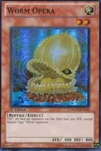 Worm Opera HA02-EN052 Unlimited Yu-Gi-Oh card from Hidden Arsenal 2
