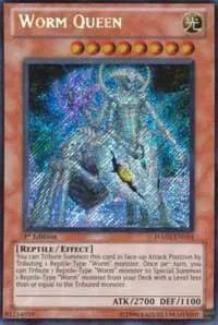 Worm Queen HA02-EN054 1st Edition Yu-Gi-Oh card from Hidden Arsenal 2
