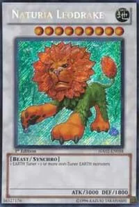 Naturia Leodrake HA02-EN058 Unlimited Yu-Gi-Oh card from Hidden Arsenal 2
