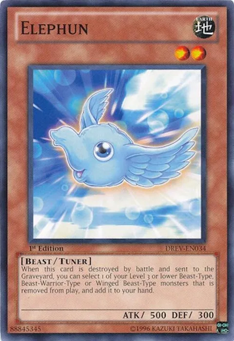 Elephun DREV-EN034 Yu-Gi-Oh card from Duelist Revolution