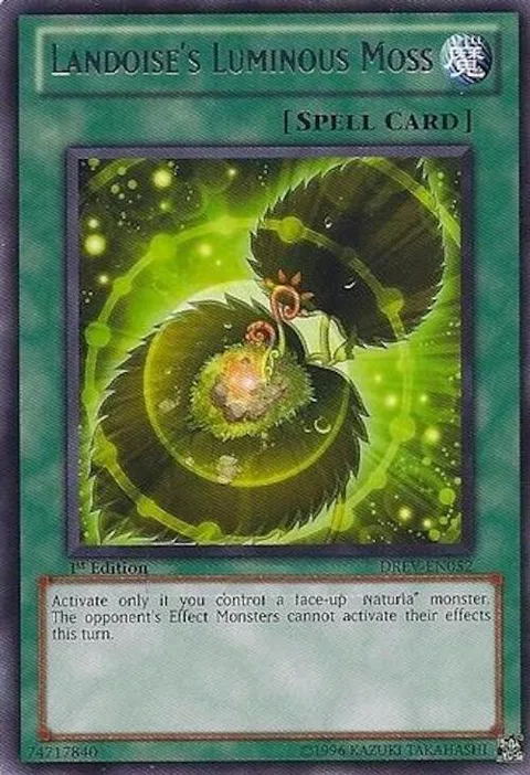 Landoise's Luminous Moss DREV-EN052 Unlimited Yu-Gi-Oh card from Duelist Revolution