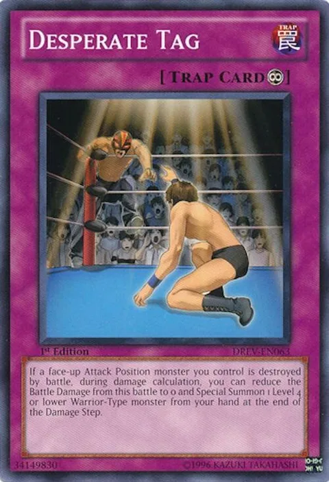 Desperate Tag DREV-EN063 Unlimited Yu-Gi-Oh card from Duelist Revolution