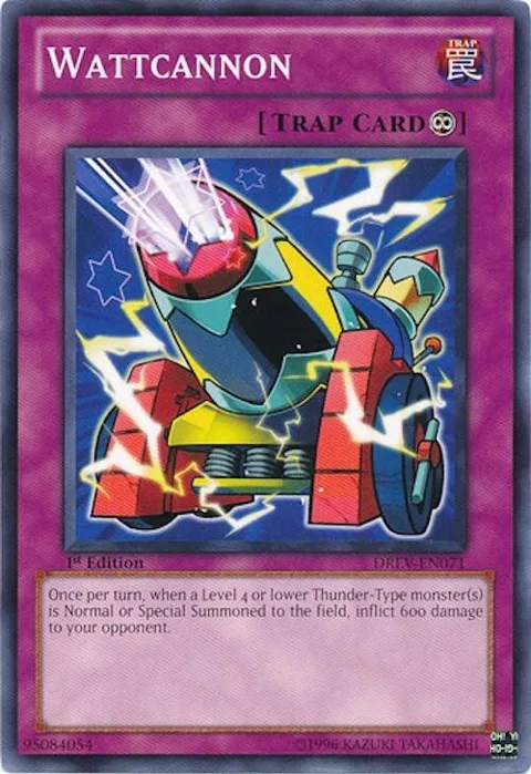 Wattcannon DREV-EN071 Unlimited Yu-Gi-Oh card from Duelist Revolution