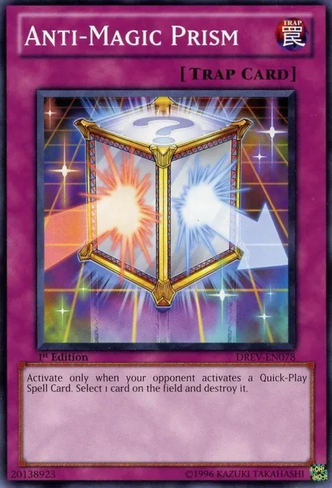 Anti-Magic Prism DREV-EN078 Yu-Gi-Oh card from Duelist Revolution
