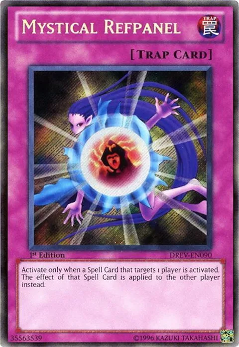Mystical Refpanel DREV-EN090 Unlimited Yu-Gi-Oh card from Duelist Revolution