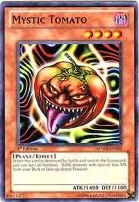 Mystic Tomato SDMA-EN002 Yu-Gi-Oh card from Structure Deck: Marik