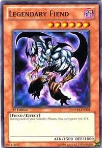 Legendary Fiend SDMA-EN004 Yu-Gi-Oh card from Structure Deck: Marik