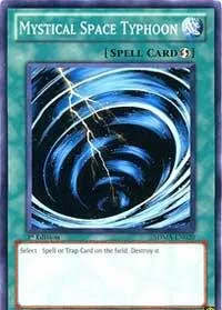 Mystical Space Typhoon SDMA-EN020 Yu-Gi-Oh card from Structure Deck: Marik