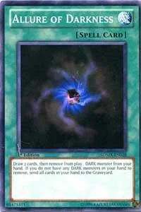 Allure of Darkness SDMA-EN028 Yu-Gi-Oh card from Structure Deck: Marik