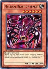 Mystical Beast of Serket SDMA-EN037 Yu-Gi-Oh card from Structure Deck: Marik