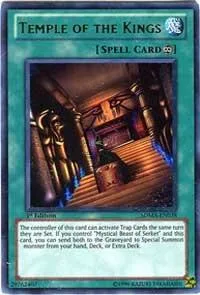 Temple of the Kings SDMA-EN038 1st Edition Yu-Gi-Oh card from Structure Deck: Marik