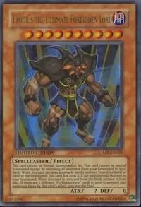 Exodius the Ultimate Forbidden Lord JUMP-EN025 Yu-Gi-Oh card from Shonen Jump Magazine Promos