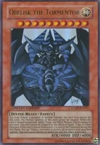 Obelisk the Tormentor JUMP-EN037 Yu-Gi-Oh card from Shonen Jump Magazine Promos