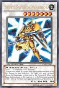 Seven Swords Warrior JUMP-EN047 Yu-Gi-Oh card from Shonen Jump Magazine Promos