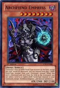 Archfiend Empress STBL-EN000 Yu-Gi-Oh card from Starstrike Blast