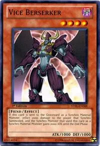 Vice Berserker STBL-EN008 Yu-Gi-Oh card from Starstrike Blast
