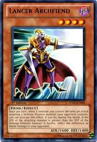 Lancer Archfiend STBL-EN009 Yu-Gi-Oh card from Starstrike Blast