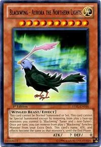 Blackwing - Aurora the Northern Lights STBL-EN016 Yu-Gi-Oh card from Starstrike Blast