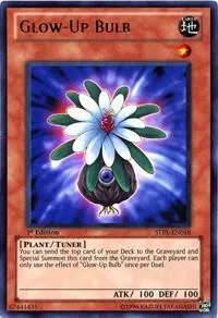 Glow-Up Bulb STBL-EN018 Yu-Gi-Oh card from Starstrike Blast