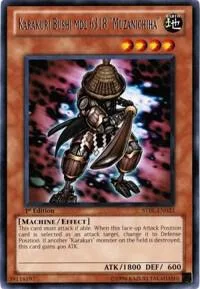Karakuri Bushi mdl 6318 "Muzanichiha" STBL-EN023 Yu-Gi-Oh card from Starstrike Blast