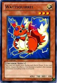 Wattsquirrel STBL-EN029 Yu-Gi-Oh card from Starstrike Blast
