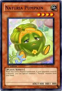 Naturia Pumpkin STBL-EN031 Yu-Gi-Oh card from Starstrike Blast