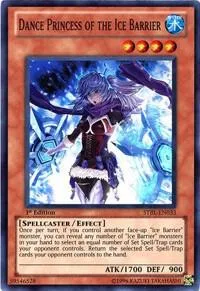 Dance Princess of the Ice Barrier STBL-EN033 Yu-Gi-Oh card from Starstrike Blast