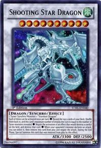 Shooting Star Dragon STBL-EN040 1st Edition Yu-Gi-Oh card from Starstrike Blast