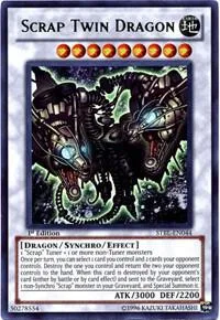 Scrap Twin Dragon STBL-EN044 Yu-Gi-Oh card from Starstrike Blast