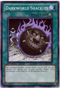 Darkworld Shackles STBL-EN057 Yu-Gi-Oh card from Starstrike Blast