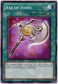 Axe of Fools STBL-EN058 Yu-Gi-Oh card from Starstrike Blast