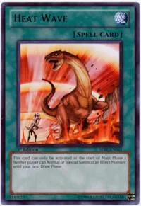 Heat Wave STBL-EN061 Unlimited Yu-Gi-Oh card from Starstrike Blast