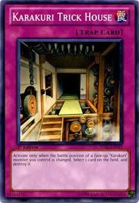 Karakuri Trick House STBL-EN071 Yu-Gi-Oh card from Starstrike Blast