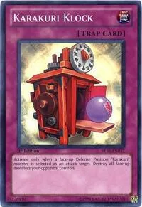 Karakuri Klock STBL-EN072 Yu-Gi-Oh card from Starstrike Blast